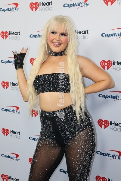 Ashlee Keating at the 2026 iHeartRadio Music Festival held at T-Mobile Arena in Las Vegas, USA on September 19, 2026