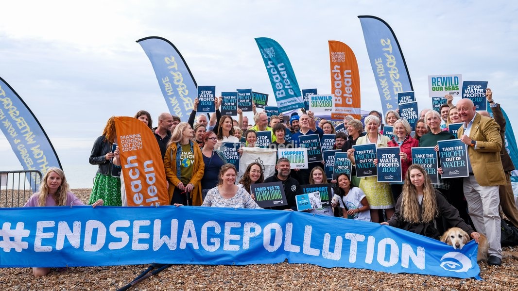 Sir Ed Davey, Current Liberal Democrat Leader, Mp For Kingston And Surbiton joins a beach clean during the Liberal Democrat Autumn Conference 2026 on Sunday 20 September 2026 at Brighton Beach, Brighton. Sir Ed Davey Joins Surfers Against Sewage, Marine Conservation Society, Rewilding Britain And…