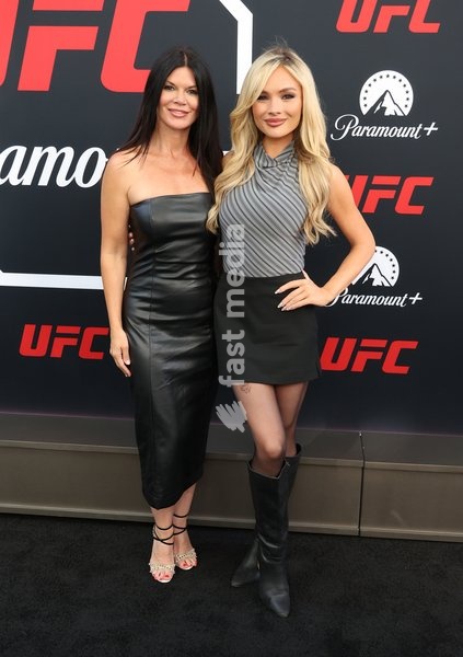 19 September 2025 - Los Angeles, California - Danielle Vasinova and Natalie Alyn Lind. Attend UFC 331 Van vs. Pantoja 2 held at the Crypto.com Arena