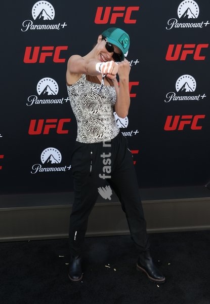 19 September 2025 - Los Angeles, California - Alexis Knapp. Attend UFC 331 Van vs. Pantoja 2 held at the Crypto.com Arena