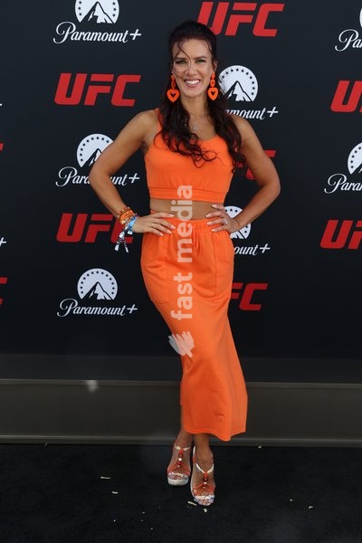 19 September 2025 - Los Angeles, California - Natalie Burn.. Attend UFC 331 Van vs. Pantoja 2 held at the Crypto.com Arena