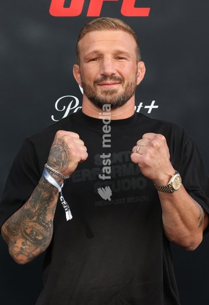 19 September 2025 - Los Angeles, California - T.J. Dillashaw. Attend UFC 331 Van vs. Pantoja 2 held at the Crypto.com Arena