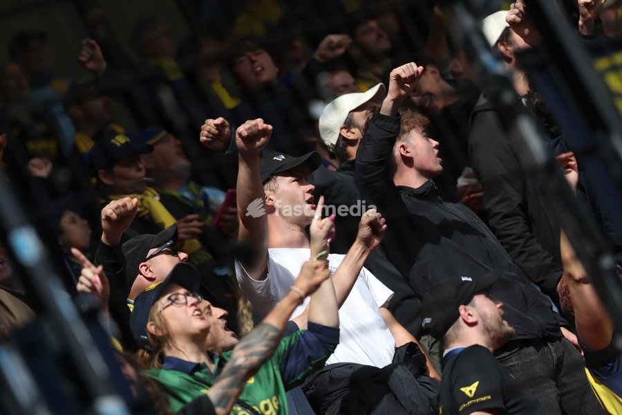 Union's supporters attend a soccer match between Royal Antwerp FC and Royale Union Saint-Gilloise, Sunday 20 September 2026 in Antwerp, on day 7 of the 2026-2027 'Jupiler Pro League' first division of the Belgian championship