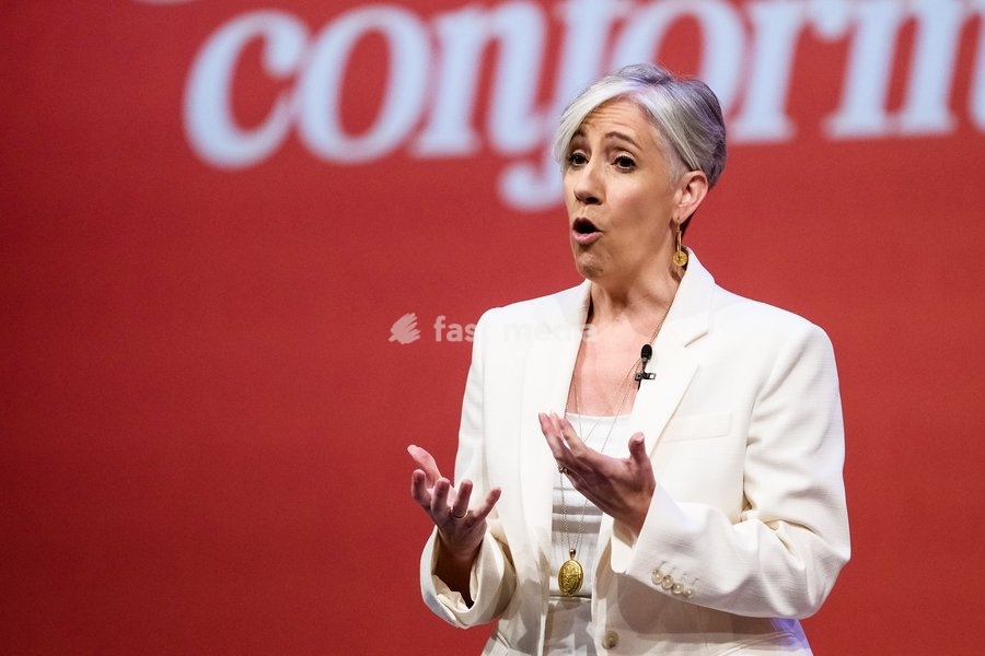 Daisy Cooper, Deputy Leader Of The Liberal Democrats And Mp For St Albans addresses the Liberal Democrat Autumn Conference 2026 on Sunday 20 September 2026 at Brighton Centre, Brighton