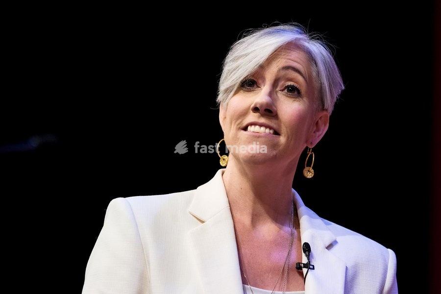 Daisy Cooper, Deputy Leader Of The Liberal Democrats And Mp For St Albans addresses the Liberal Democrat Autumn Conference 2026 on Sunday 20 September 2026 at Brighton Centre, Brighton