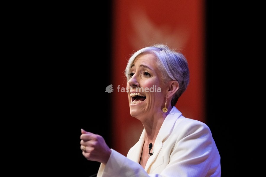 Daisy Cooper, Deputy Leader Of The Liberal Democrats And Mp For St Albans addresses the Liberal Democrat Autumn Conference 2026 on Sunday 20 September 2026 at Brighton Centre, Brighton
