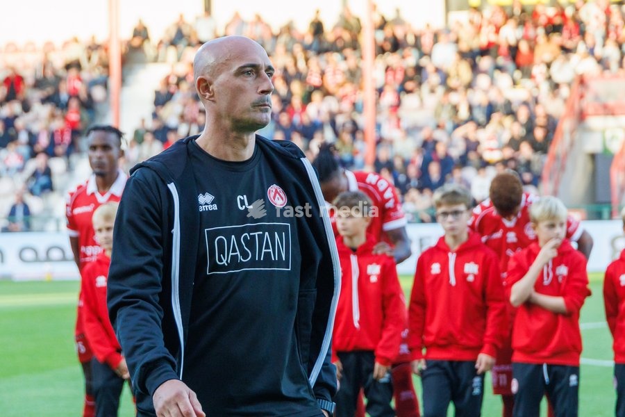 Kortrijk's assistant coach Christophe Lepoint pictured ahead of a soccer match between KV Kortrijk and SK Beveren, Sunday 20 September 2026 in Kortrijk, on day 7 of the 2026-2027 'Jupiler Pro League' first division of the Belgian championship