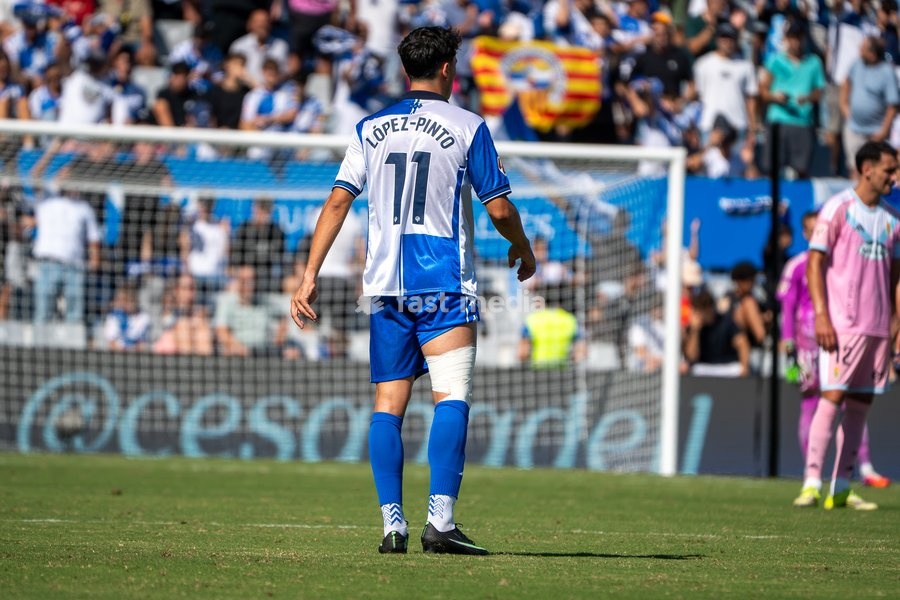 López Pinto Of CE Sabadell during La liga Hypermotion match between Real Oviedo At Nova Creu Alta, Sabadell, September 20
