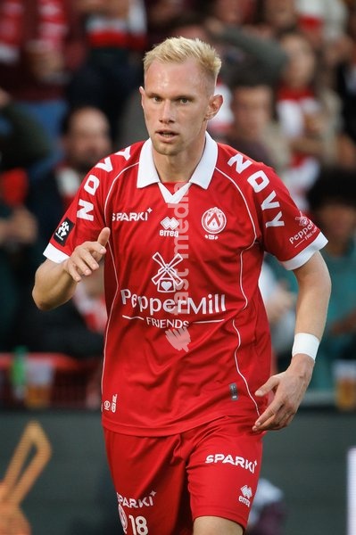 Kortrijk's Jellert Van Landschoot pictured during a soccer match between KV Kortrijk and SK Beveren, Sunday 20 September 2026 in Kortrijk, on day 7 of the 2026-2027 'Jupiler Pro League' first division of the Belgian championship