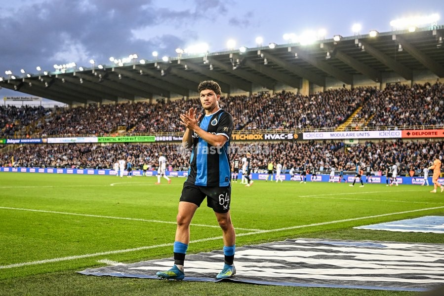 Club's Kyriani Sabbe pictured during a soccer match between Club Brugge KV and KRC Genk, Sunday 20 September 2026 in Brugge, on day 7 of the 2026-2027 'Jupiler Pro League' first division of the Belgian championship