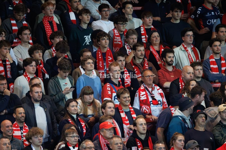 Kortrijk's supporters pictured during a soccer match between KV Kortrijk and SK Beveren, Sunday 20 September 2026 in Kortrijk, on day 7 of the 2026-2027 'Jupiler Pro League' first division of the Belgian championship