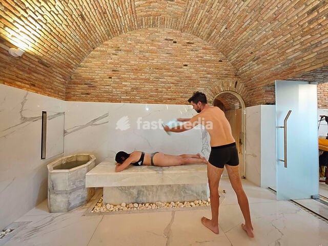 sulfur baths, Abanotubani district, Tbilisi, Georgia, Asia