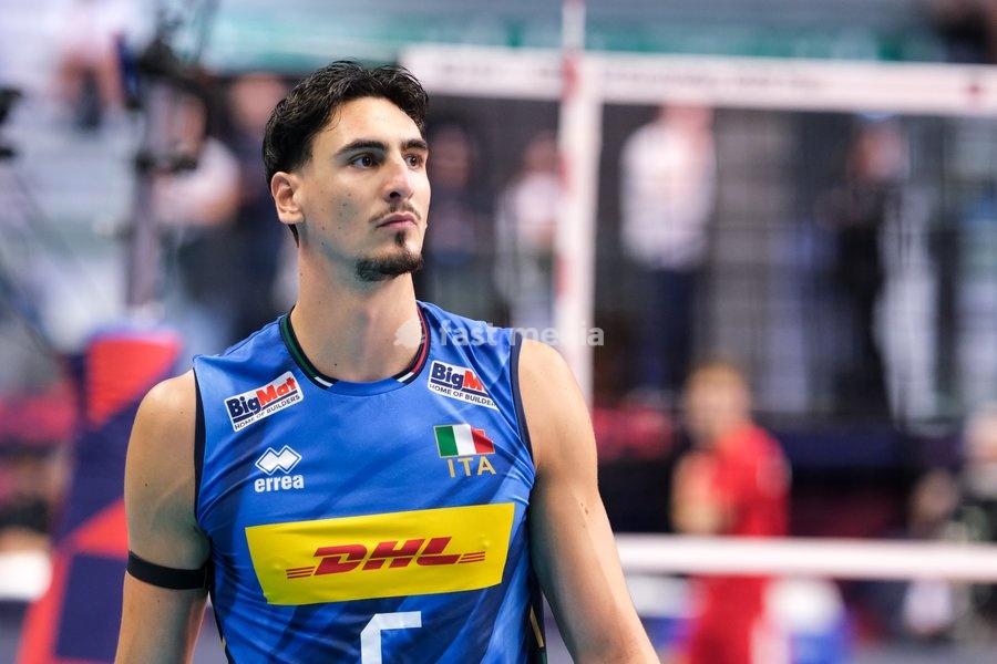 Italy vs Denmark at Final Eight of the CEV Enel EuroVolley 2026 Men at PalaVela in Turin, Italy