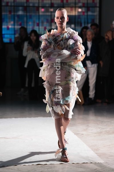 A model walks the runway at the Rory William Docherty Catwalk Show 2026 on September 20, 2026 in London, England