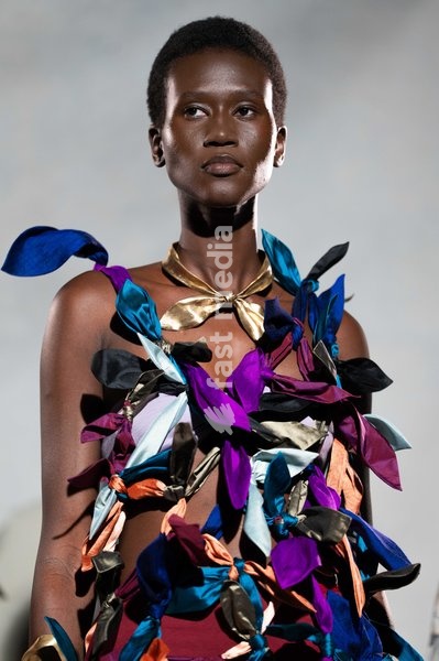 A model walks the runway at the Rory William Docherty Catwalk Show 2026 on September 20, 2026 in London, England