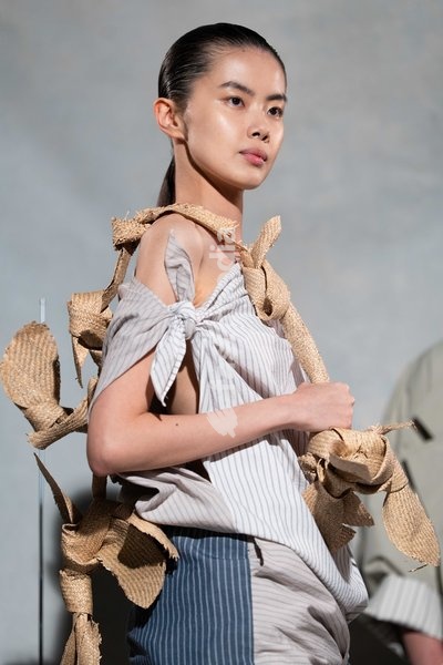 A model walks the runway at the Rory William Docherty Catwalk Show 2026 on September 20, 2026 in London, England