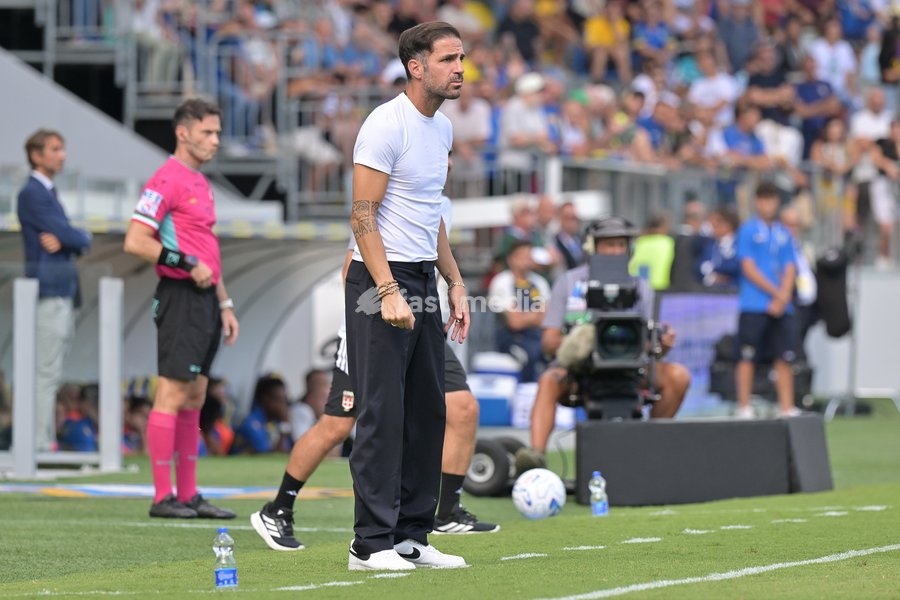 Cesc Fabregas head coach of Como during the match of Serie A Enilive Football Match between Frosinone vs Como at the Benito Stirpe Stadium on 20 September 2026 in Frosinone, Lazio. Frosinone vs Como 2-0