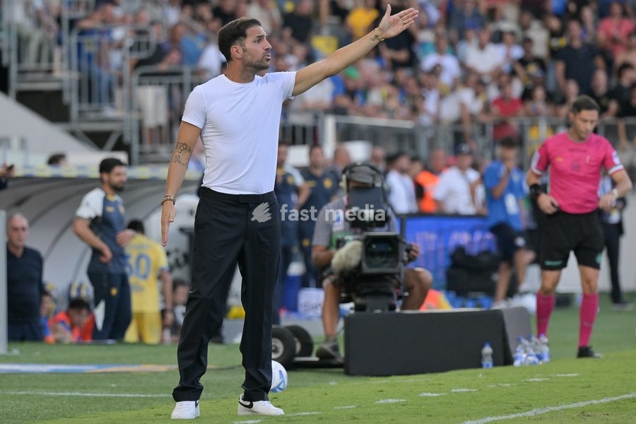 Cesc Fabregas head coach of Como during the match of Serie A Enilive Football Match between Frosinone vs Como at the Benito Stirpe Stadium on 20 September 2026 in Frosinone, Lazio. Frosinone vs Como 2-0