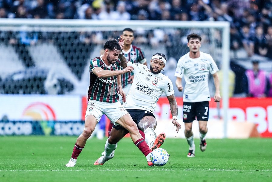 September 20, 2026, São Paulo, São Paulo, Brazil: SÃO PAULO (SP), BRAZIL – SEPTEMBER 20: Corinthians player Memphis Depay during the match between Corinthians and Fluminense, part of the 2026 Brazilian Championship, at Neo Química Arena in São Paulo (SP), Brazil, on Sunday, September 20, 2026