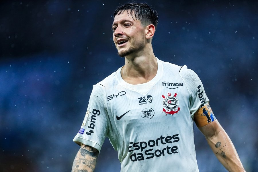 September 20, 2026, São Paulo, São Paulo, Brazil: SÃO PAULO (SP), BRAZIL – SEPTEMBER 20: Corinthians player Rodrigo Garro during the match between Corinthians and Fluminense, part of the 2026 Brazilian Championship, at Neo Química Arena in São Paulo (SP), Brazil, on Sunday, September 20, 2026
