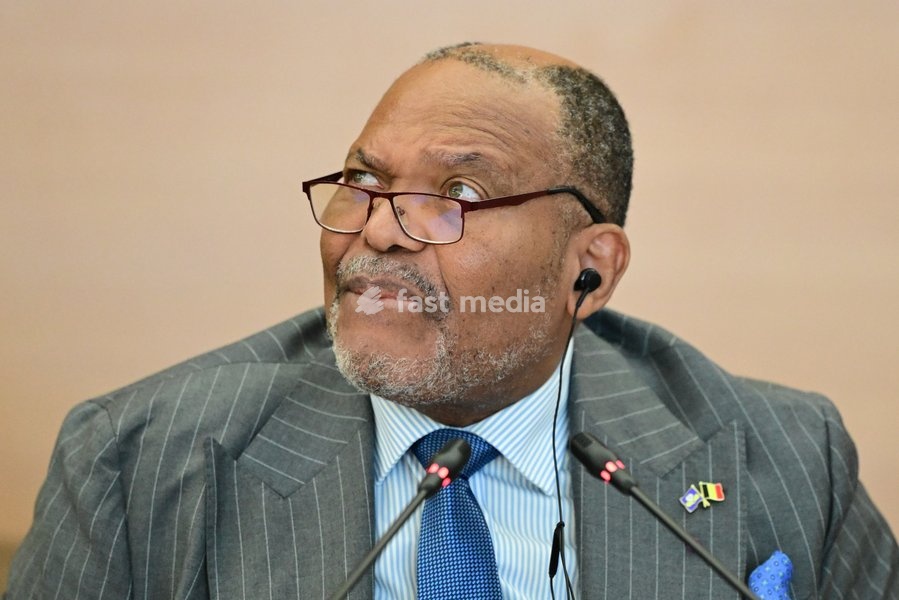 MR Bertin Mampaka Mankamba pictured during a plenary session of the Brussels Parliament in Brussels, Monday 21 September 2026. Today is the so-called Rentree, the first plenary session after the summer holidays