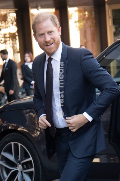 Prince Harry arrives at Royal Lancaster Hotel in London, England, UK on Monday 21 September, 2026 to attend the WellChild Awards