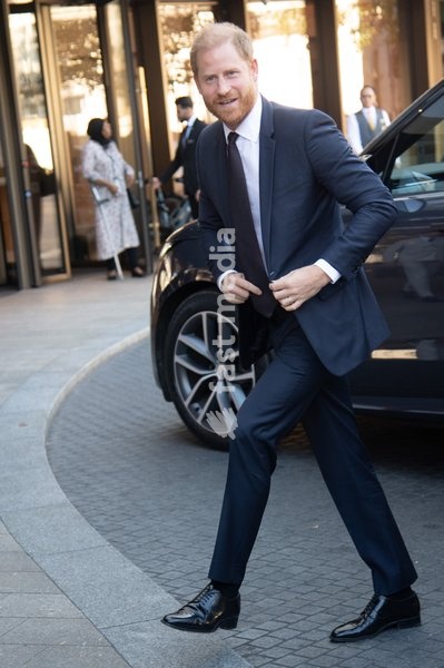 Prince Harry arrives at Royal Lancaster Hotel in London, England, UK on Monday 21 September, 2026 to attend the WellChild Awards