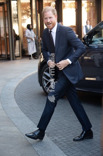 Prince Harry arrives at Royal Lancaster Hotel in London, England, UK on Monday 21 September, 2026 to attend the WellChild Awards
