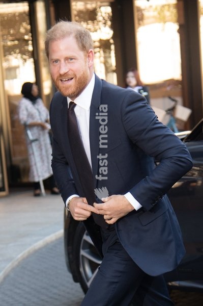 Prince Harry arrives at Royal Lancaster Hotel in London, England, UK on Monday 21 September, 2026 to attend the WellChild Awards