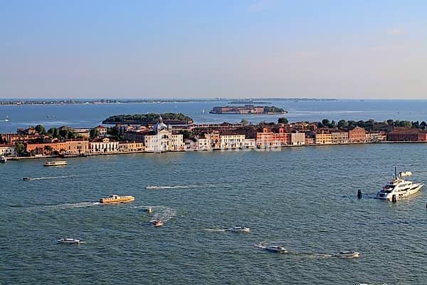 Beautiful view on and in venice city