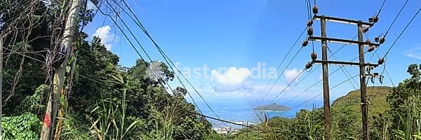 Beautiful impressions of the tropical landscape on the Seychelles islands paradise
