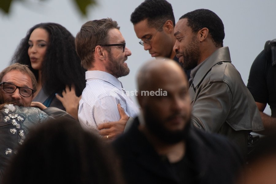 Joel Edgerton and Chiwetel Ejiofor attends Burberry's SS27 Runway Show during London Fashion Week at Chelsea College of Arts, London, England, UK on Monday 21 September, 2026
