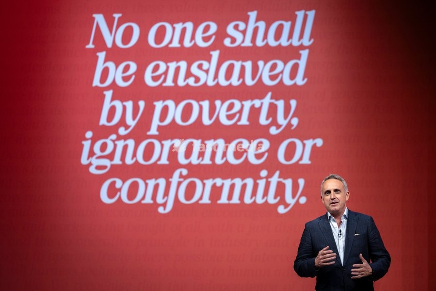 22 September 2026 - Brighton, UK. Alex Cole-Hamilton, Leader of the Scottish Liberal Democrats and MSP for Edinburgh North Western, delivers a speech on the final day of the Liberal Democrat Autumn Conference in Brighton