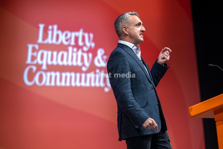 22 September 2026: Scottish Liberal Democrat Leader Alex Cole-Hamilton speaks at Liberal Democrat Autumn Conference