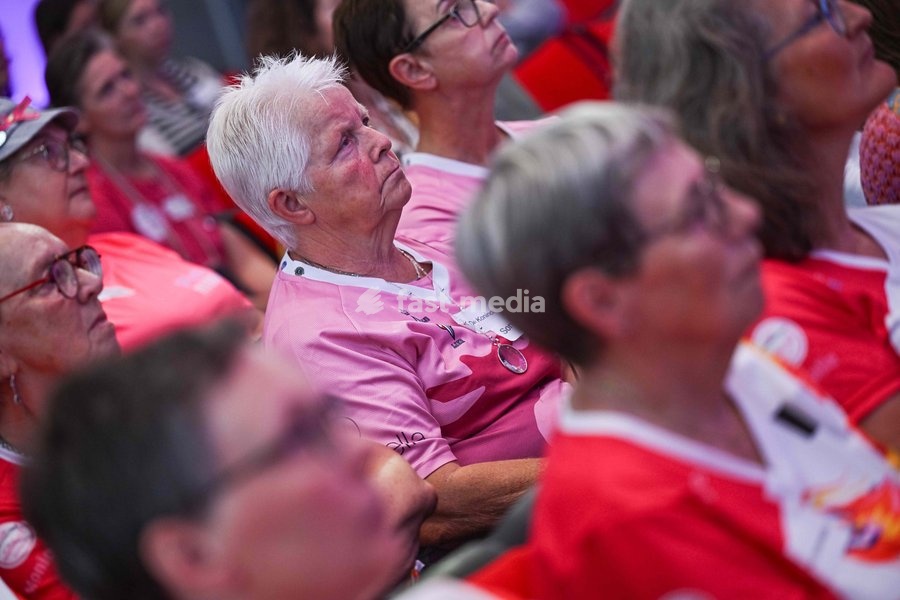 FOCUS COVERAGE, DISTRIBUTION REQUESTED TO BELGA a press conference of the 'Pink Ribbon' Breast Cancer awareness organization at the VBO / FEB Federation of Enterprises, on Tuesday 22 September 2026 in Brussels