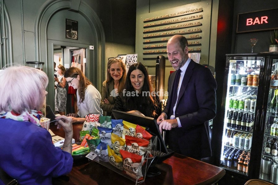 22/09/2026. The Prince of Wales during a visit to ActOne, an independent, community-led cinema in Acton, west London, to celebrate the richness and talent of the British film industry and the community spirit of independent UK cinemas. His Royal Highness met the team behind ActOne and learned how…