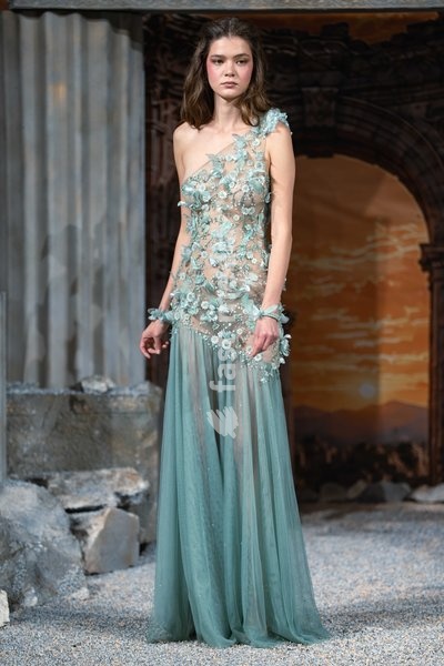 Model photoshoot at the Aadnevik Catwalk Show 2026 on September 21, 2026 in London, England