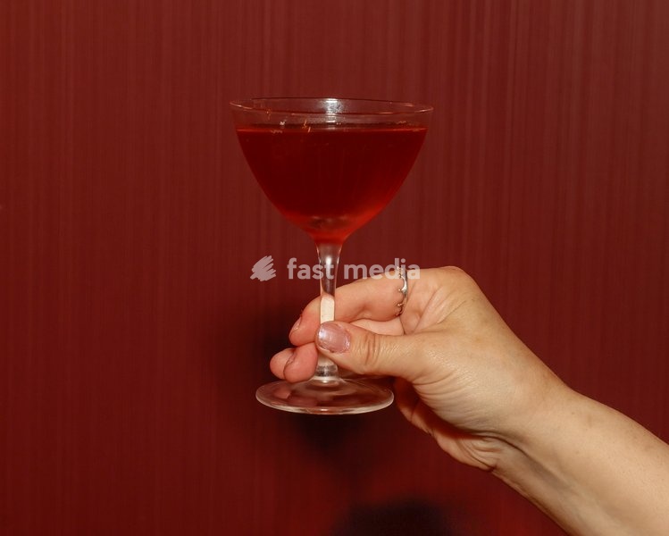 Sloegasm with Plymouth sloe gin, white wine, black raspberry, cherry and citrus at the Drag Bottoms Up Brunch at Clays Bar