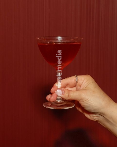 Sloegasm with Plymouth sloe gin, white wine, black raspberry, cherry and citrus at the Drag Bottoms Up Brunch at Clays Bar