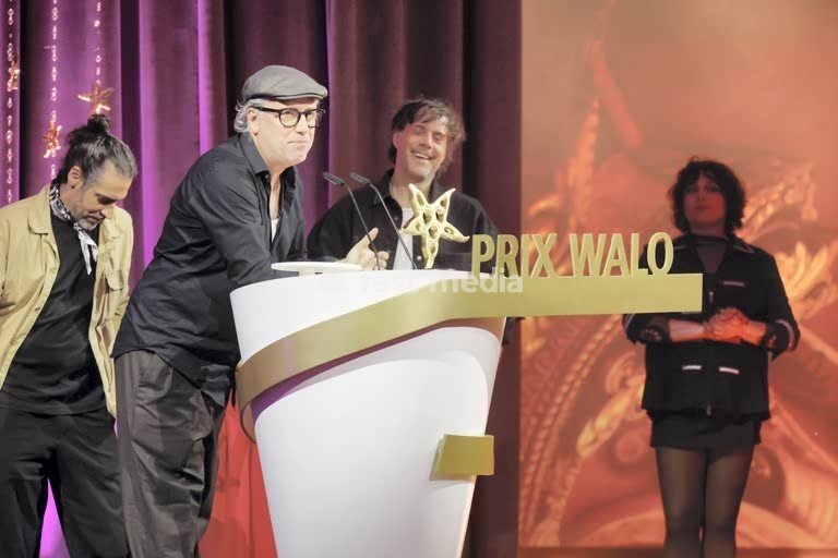 SCHWEIZ, CHE 02. Mai 2026, ZUERICH, KONGRESSHAUS Livesendung auf SRF 1, Star TV, Blick TV, auftanken TV 50.PRIX WALO - JUBILAEUM Kleiner Prix Walo Spungbrett Auszeichnung fuer das Jahr 2025 Kategorie : KABARETT COMEDY SECONDNHAND ORCHESTRA Preisgewinner RICKLIN, ROMAN Musiker Autor Komponist