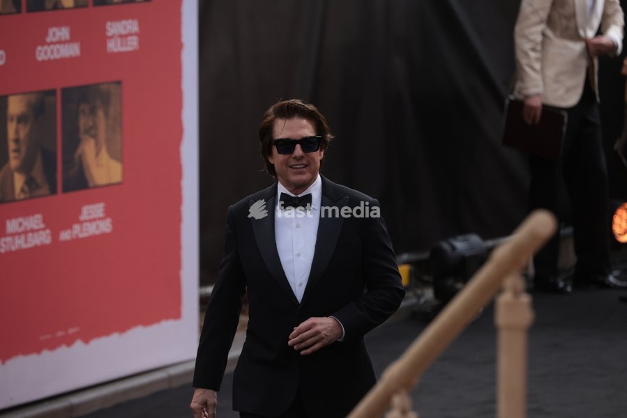 guest and Tom Cruise at Digger Royal Film Performance and World Premiere at Leicester Square Gardens, 22 September 2026
