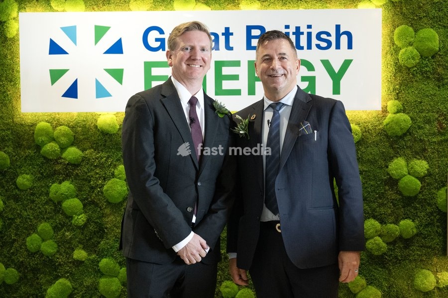 Dan McGrail, CEO of Great British Energy, alongside Juergen Maier, Chair of Great British Energy, ahead of King Charles III’s visit to the new Great British Energy headquarters in Aberdeen to meet with representatives working across North East Scotland to support the United Kingdom’s energy…