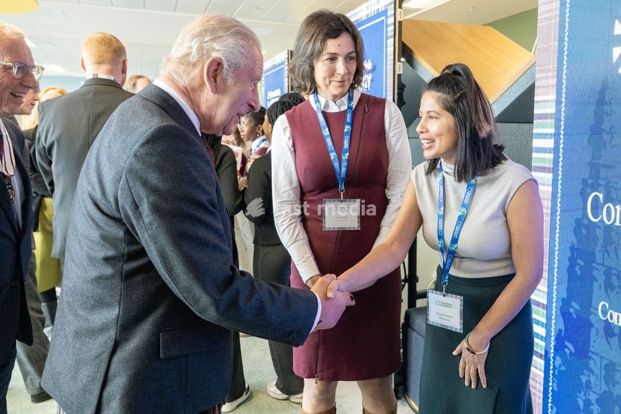 King Charles III during a visit to the new Great British Energy headquarters in Aberdeen to meet with representatives working across North East Scotland supporting the United Kingdom’s energy transition. Picture date: Tuesday September 22, 2026
