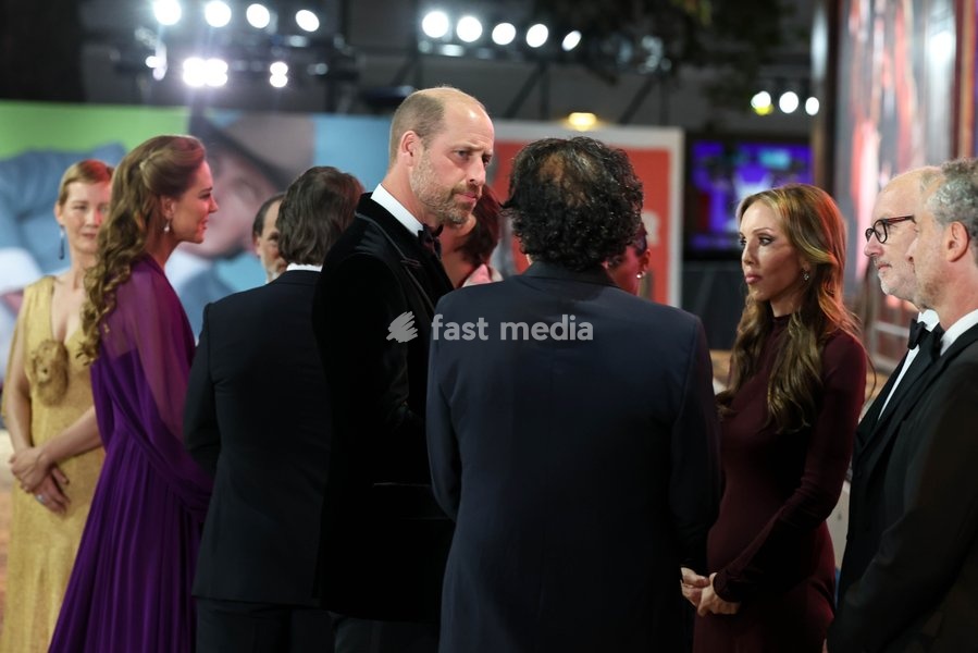 22/09/2026. London, UK. The Prince and Princess of Wales during the Royal Film Performance™ World premiere of Digger at ODEON Luxe Leicester Square, supporting the Film and TV Charity. Their Royal Highnesses were greeted by the Deputy Lord Lieutenant and senior representatives from the Film and TV…