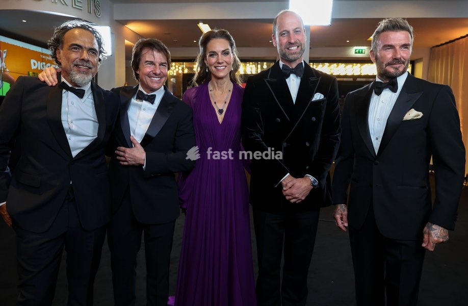 22/09/2026. London, UK. The Prince and Princess of Wales during the Royal Film Performance™ World premiere of Digger at ODEON Luxe Leicester Square, supporting the Film and TV Charity. Their Royal Highnesses were greeted by the Deputy Lord Lieutenant and senior representatives from the Film and TV…