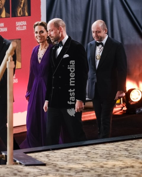Catherine, Princess Of Wales And Prince William, Duke Of Cambridge seen at the Royal Film Performance And World Premier Of Digger on Tuesday 22 September 2026 at Odeon Luxe Leicester Square, London