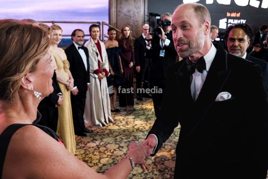 Prince William, Duke Of Cambridge seen at the Royal Film Performance And World Premier Of Digger on Tuesday 22 September 2026 at Odeon Luxe Leicester Square, London