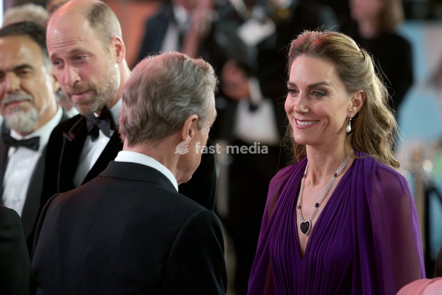 Catherine Princess of Wales and John Goodman at Digger Global Film Premiere, London, UK, on 22nd September 2026