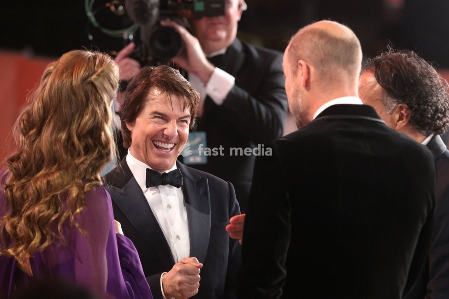 Catherine Princess of Wales, Tom Cruise and Prince William at Digger Global Film Premiere, London, UK, on 22nd September 2026