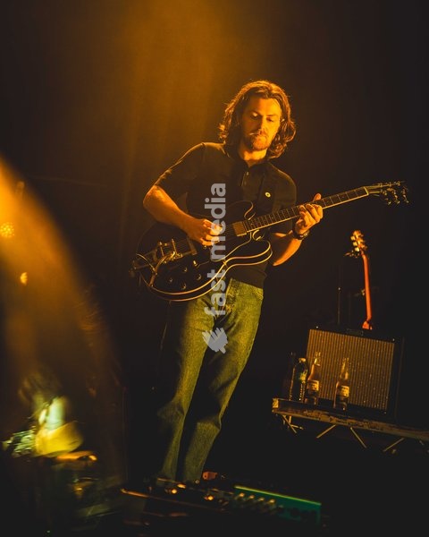 Jamie Webster performing live at O2 Academy Glasgow. The acclaimed Liverpudlian singer-songwriter brought his signature rock and roll sound to the renowned venue. Known for his passionate vocal delivery and rousing anthems, Webster delivered a captivating headline set blending foot-stomping indie…